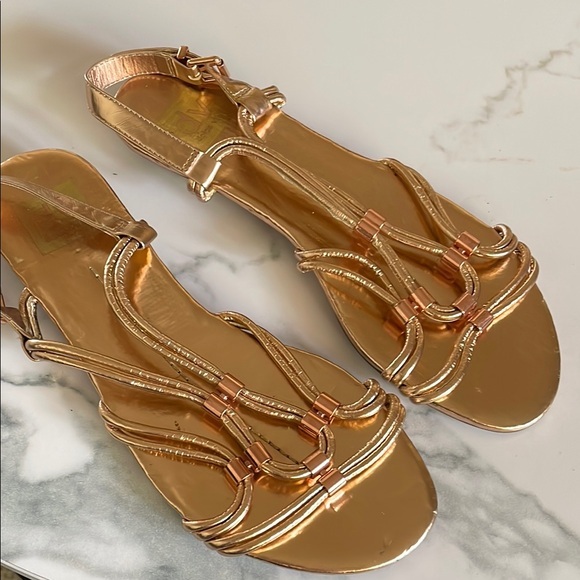 Dolce Vita Shoes - Elegant Gold Sandals